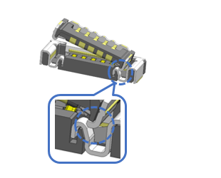 Reinforcing brackets help minimize damage during assembly