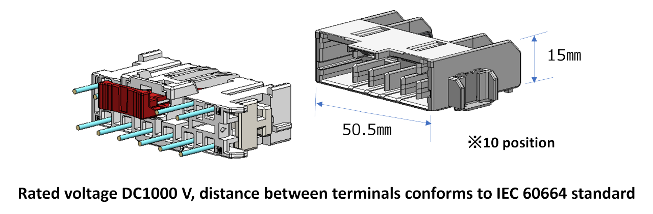 MY05の10極寸法イメージ