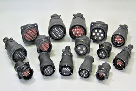 Product photo of round waterproof connector