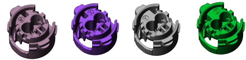 The non-short terminal type has four retainer types.