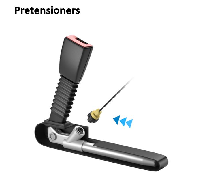 Example of Connector Installation in a Pretensioner