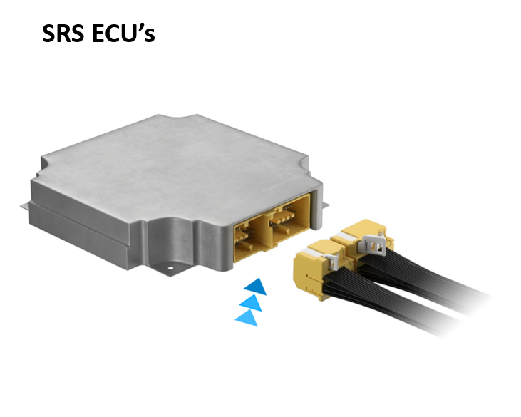 Examples of Connector Usage in SRS ECUs