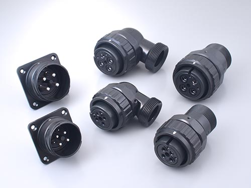 産業機器向け丸型防水ワンタッチ/ねじ嵌合コネクタJL10シリーズ